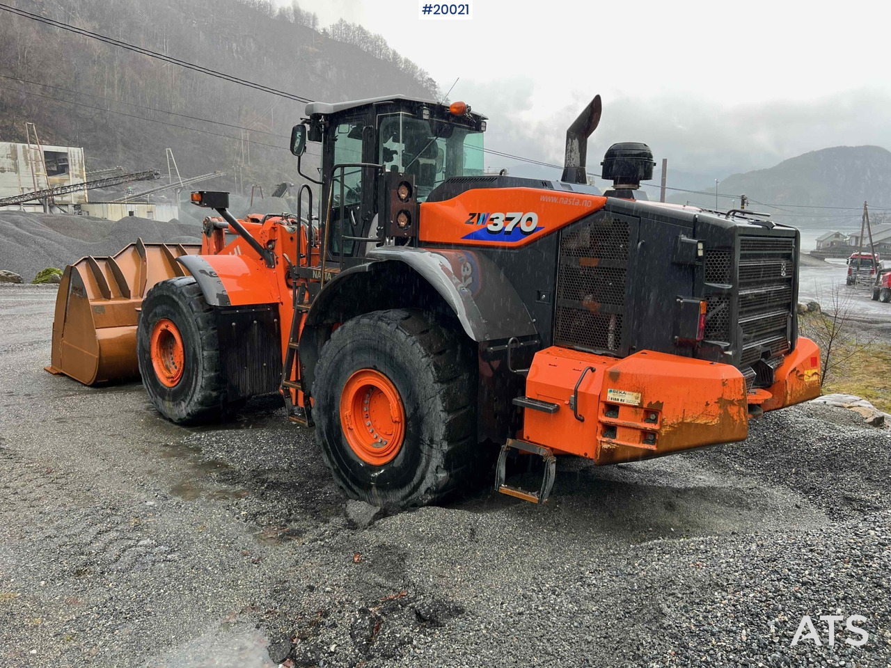 Chargeuse sur pneus Hitachi zw370-6