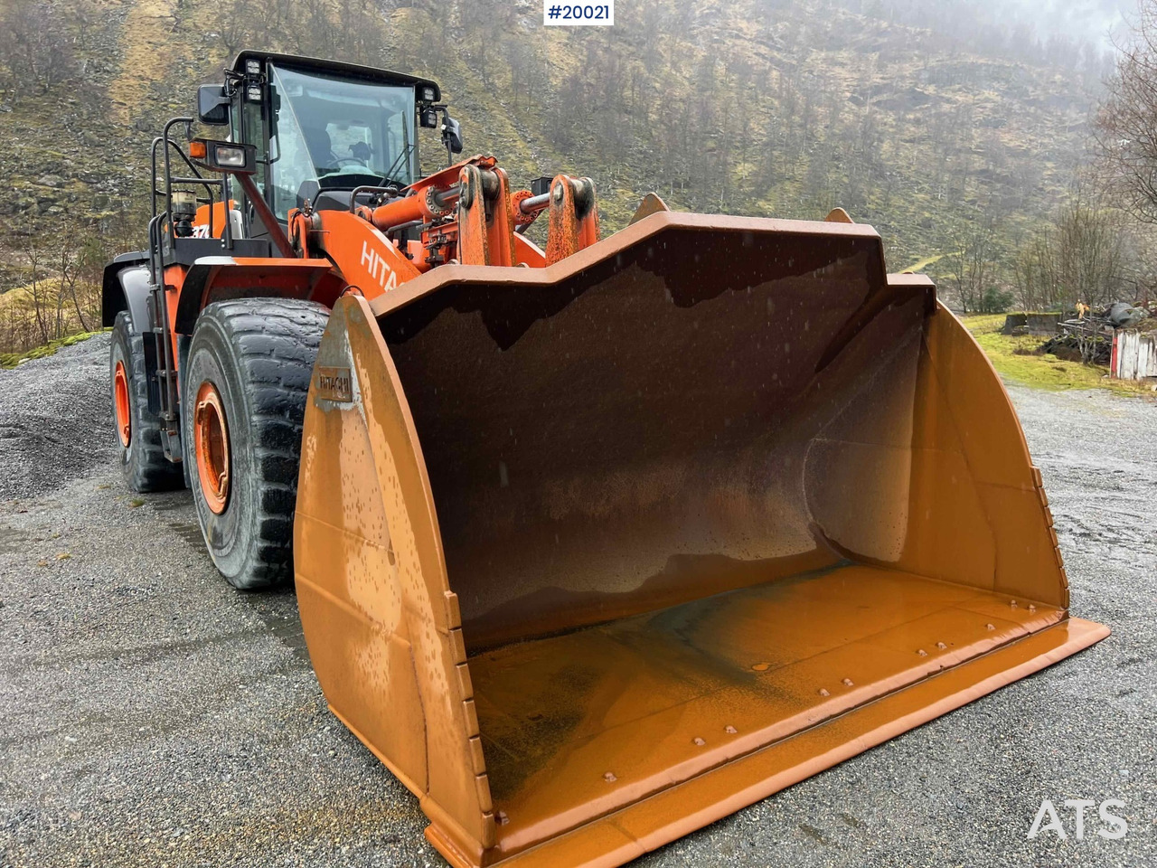 Chargeuse sur pneus Hitachi zw370-6