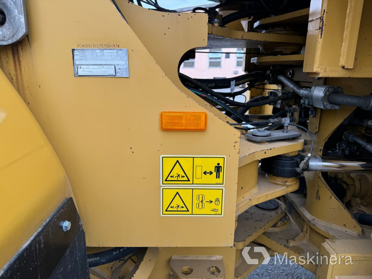 Chargeuse sur pneus Hjullastare CAT 972K