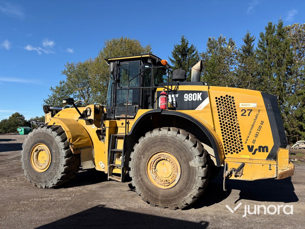 Chargeuse sur pneus Hjullastare - CAT 980K