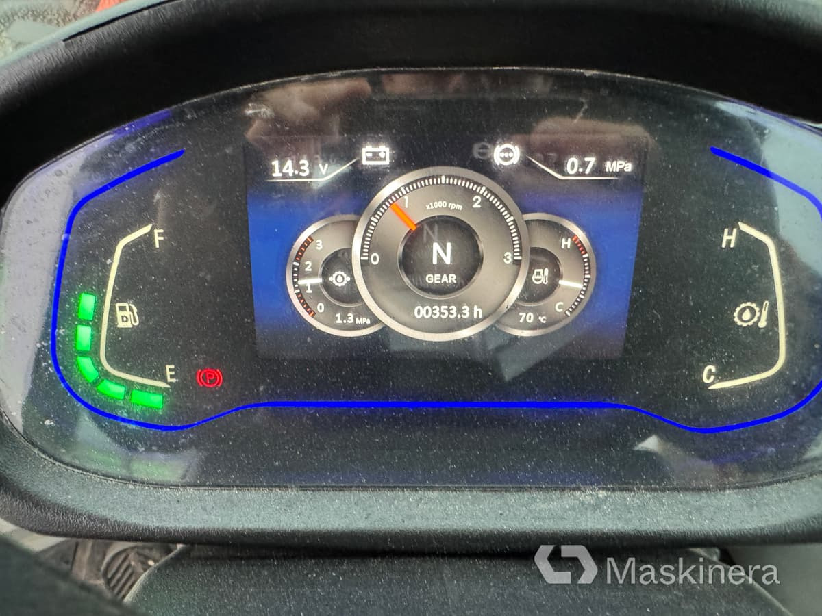 Chargeuse sur pneus Hjullastare Everun ER416