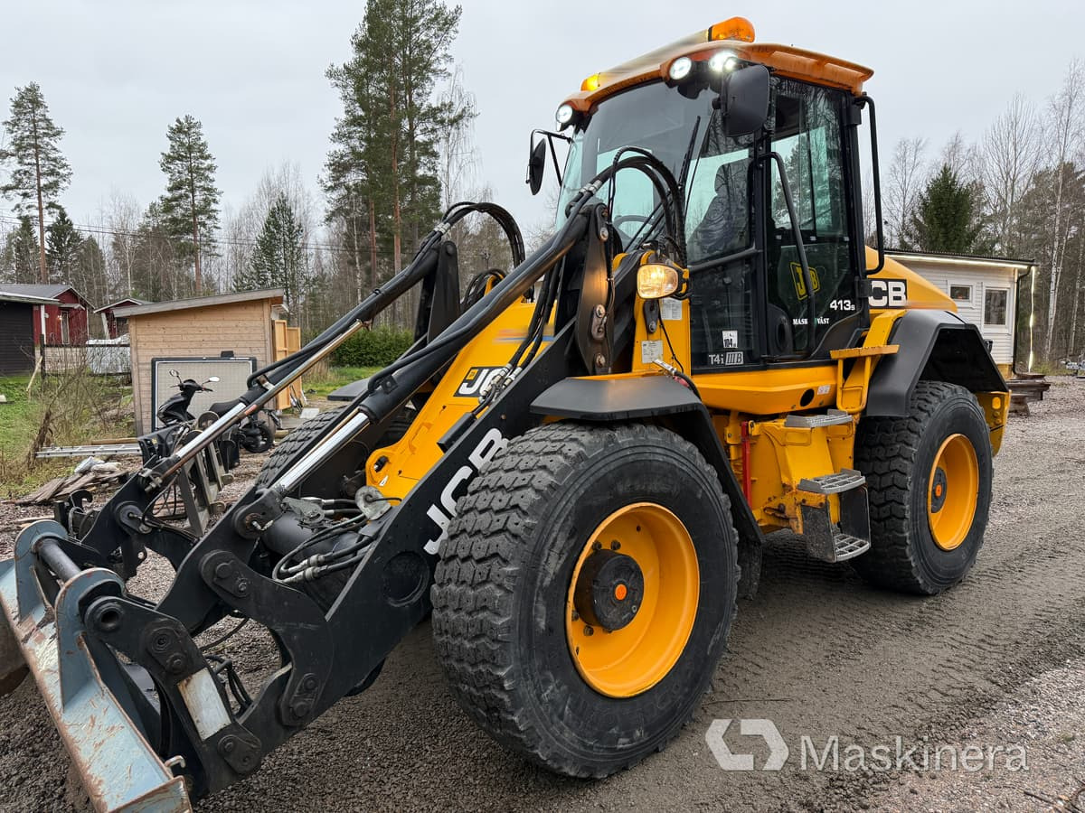 Chargeuse sur pneus Hjullastare JCB 413S
