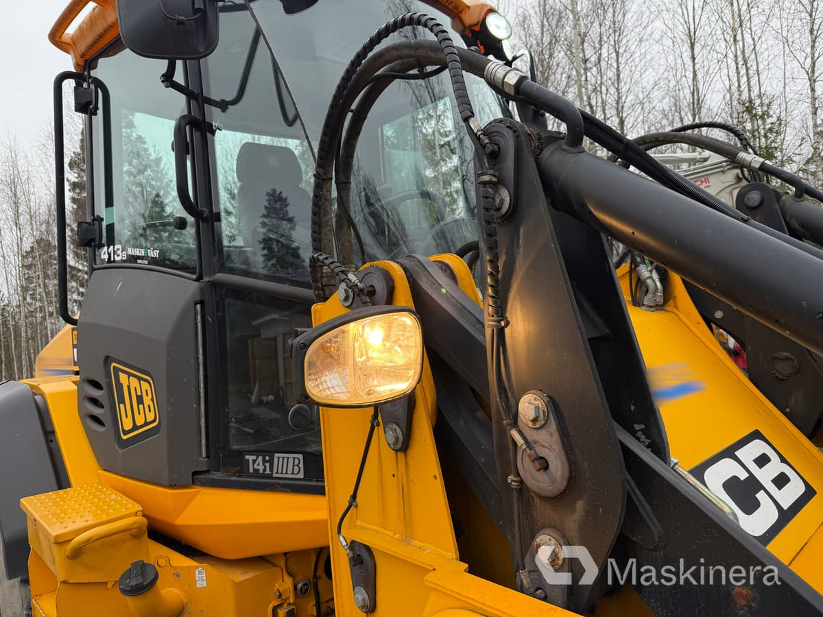 Chargeuse sur pneus Hjullastare JCB 413S