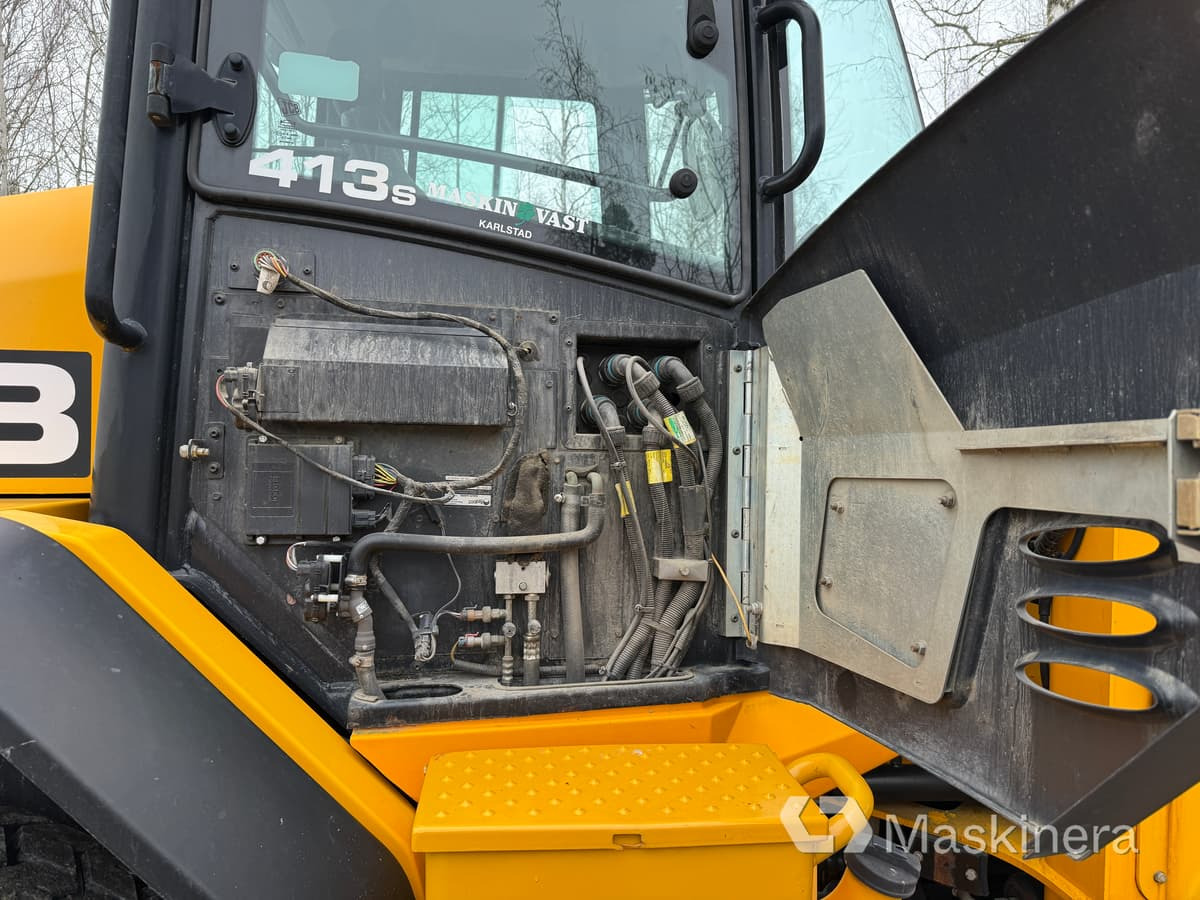 Chargeuse sur pneus Hjullastare JCB 413S