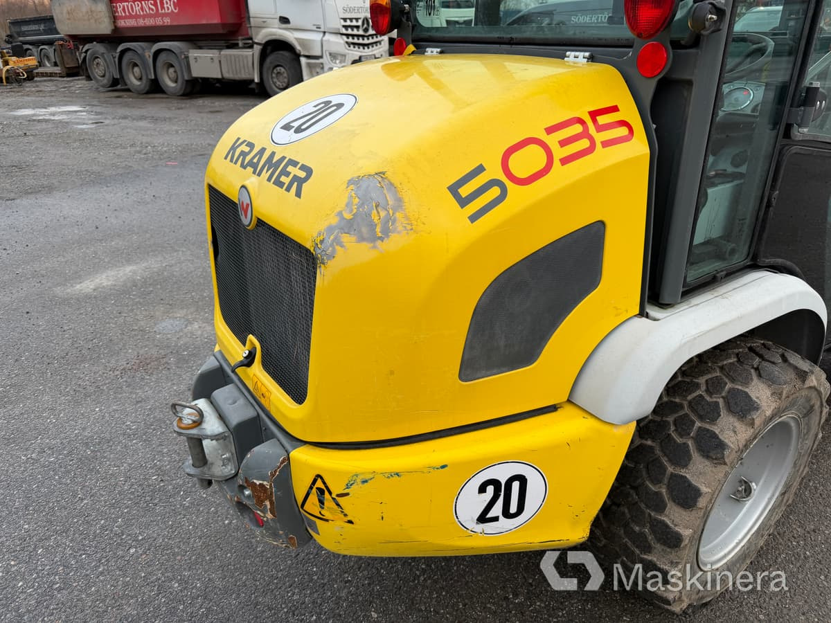 Chargeuse sur pneus Hjullastare Kramer 5035