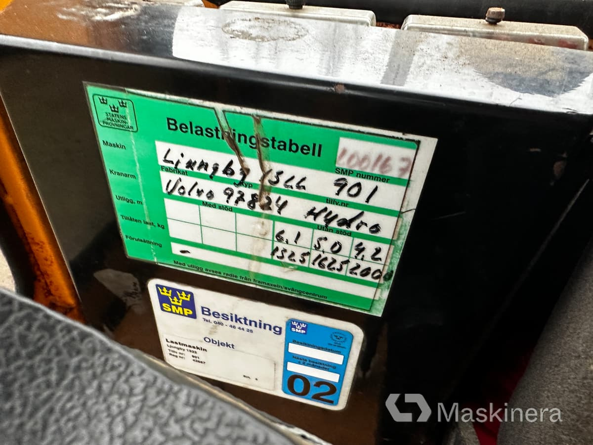 Chargeuse sur pneus Hjullastare Ljungby 1322