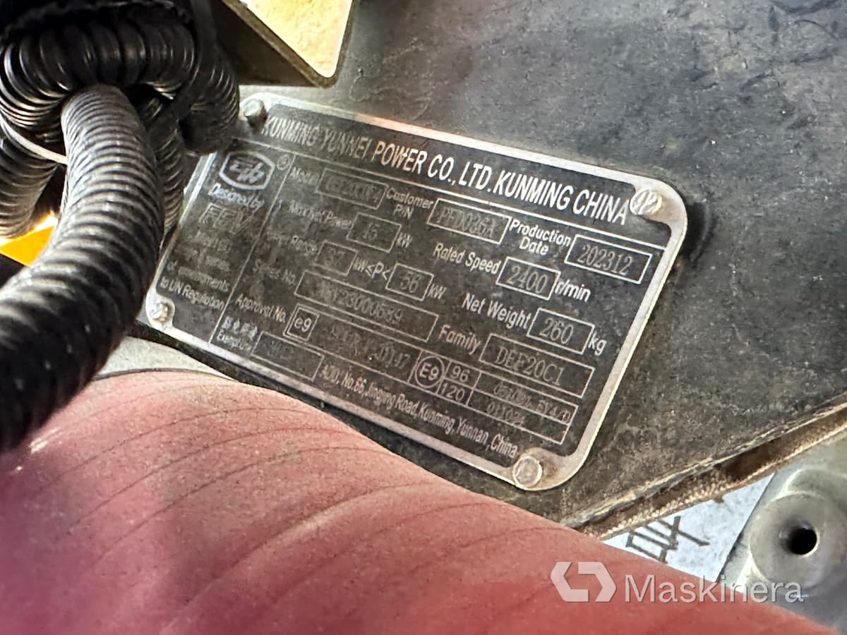 Chargeuse sur pneus Hjullastare Swekip 2360