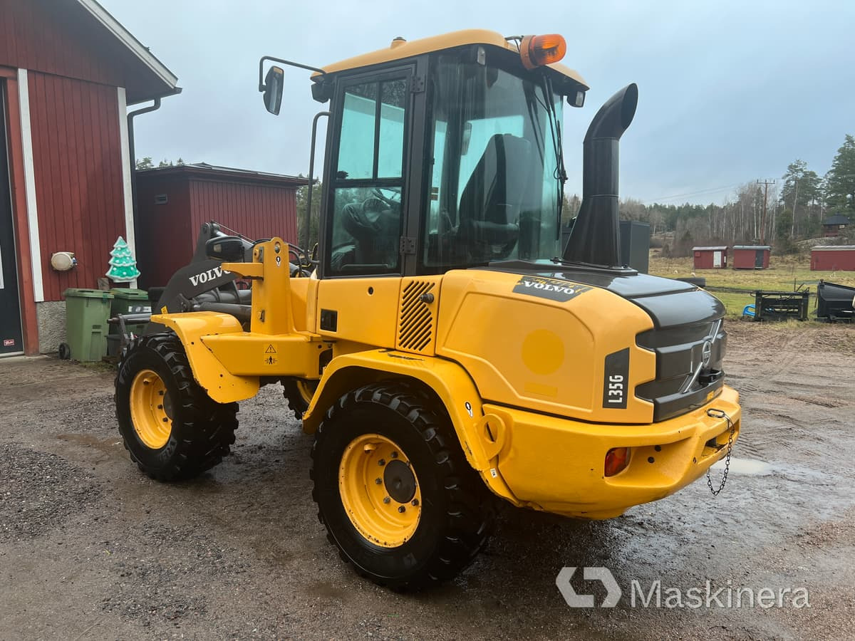 Chargeuse sur pneus Hjullastare Volvo L35G med redskap