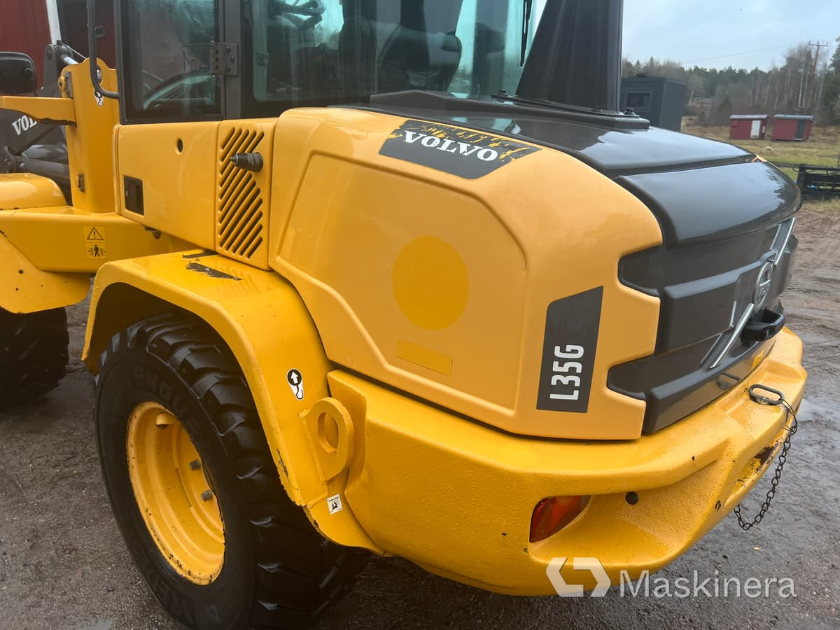 Chargeuse sur pneus Hjullastare Volvo L35G med redskap