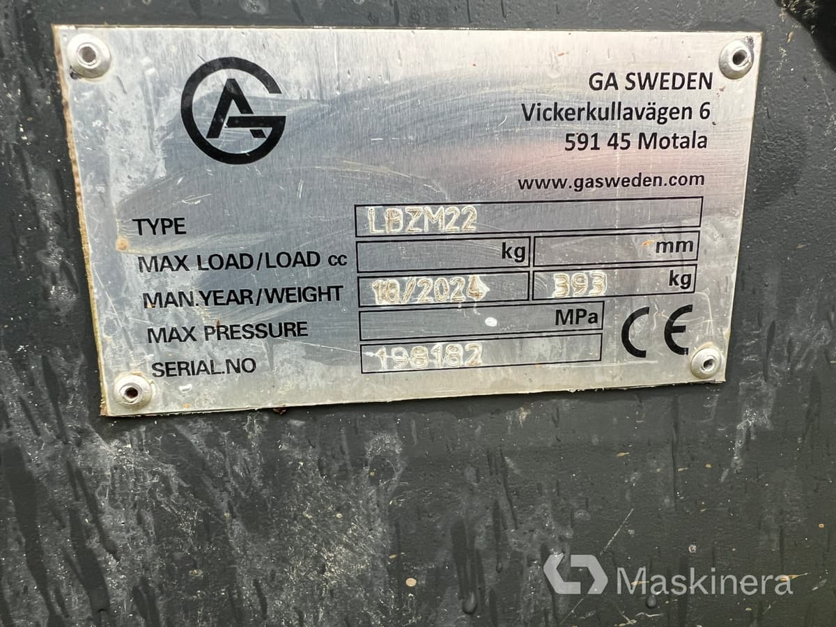 Chargeuse sur pneus Hjullastare Volvo L35G med redskap