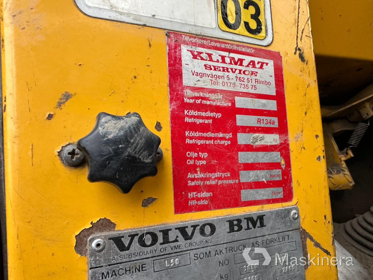 Chargeuse sur pneus Hjullastare Volvo L50