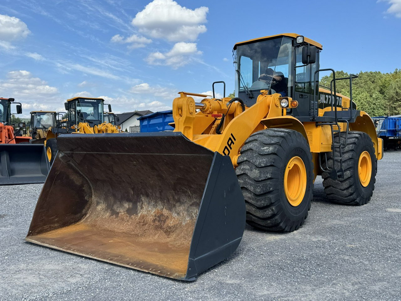 Chargeuse sur pneus Hyundai HL770-7A