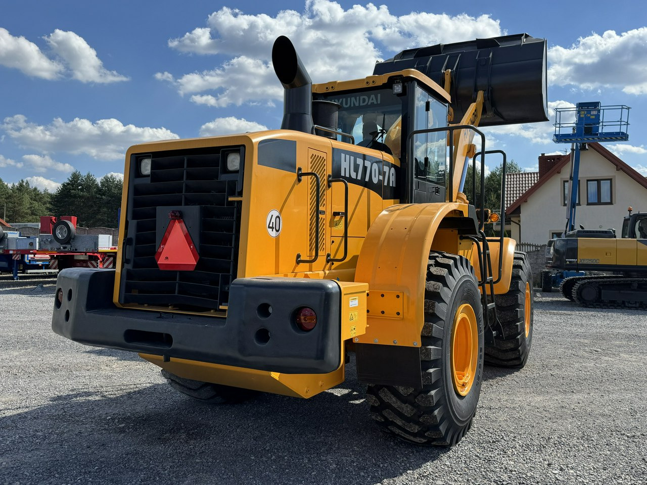 Chargeuse sur pneus Hyundai HL770-7A