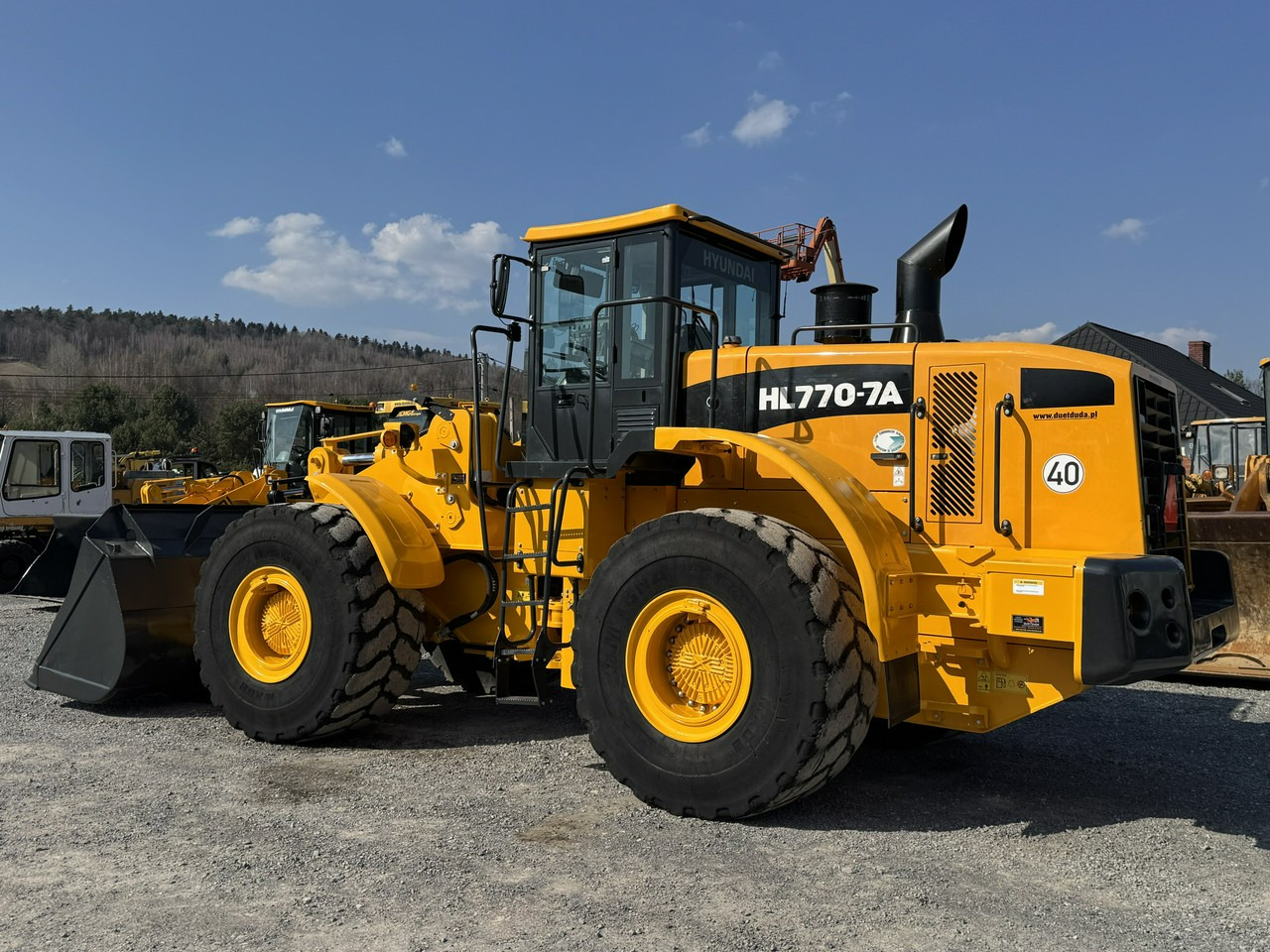 Chargeuse sur pneus Hyundai HL770-7A