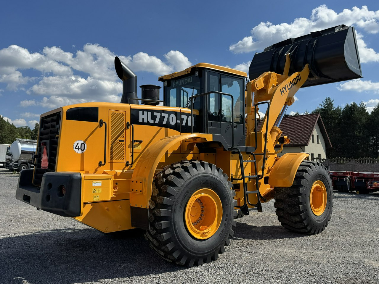 Chargeuse sur pneus Hyundai HL770-7A