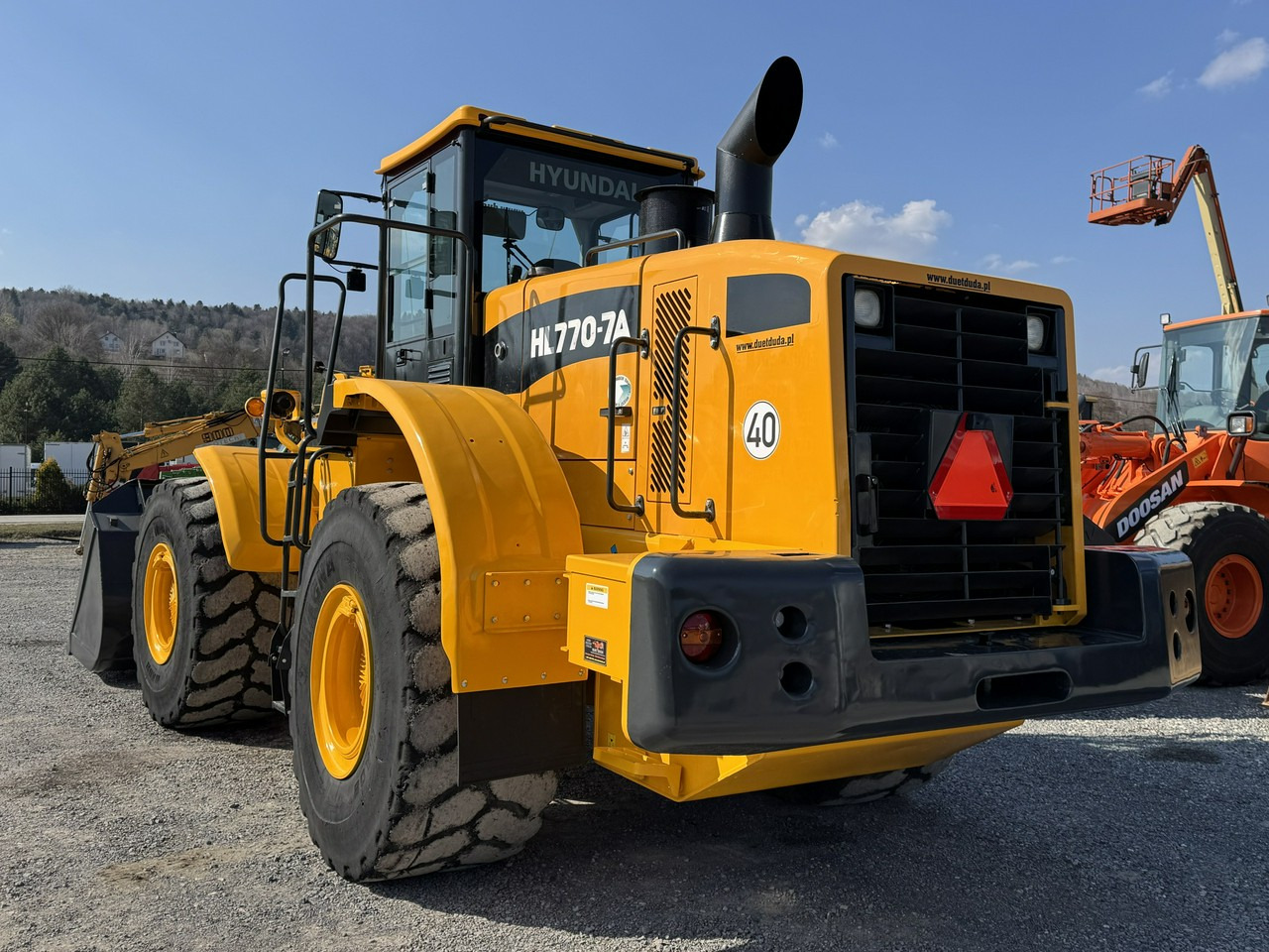 Chargeuse sur pneus Hyundai HL770-7A