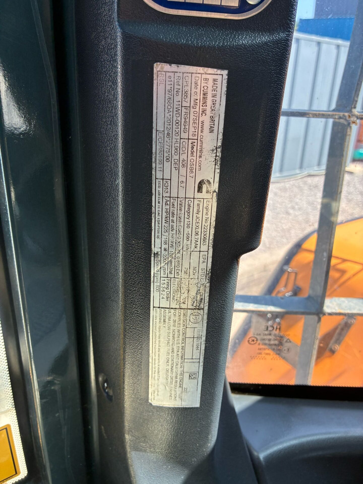 Chargeuse sur pneus Hyundai HL960HDXT