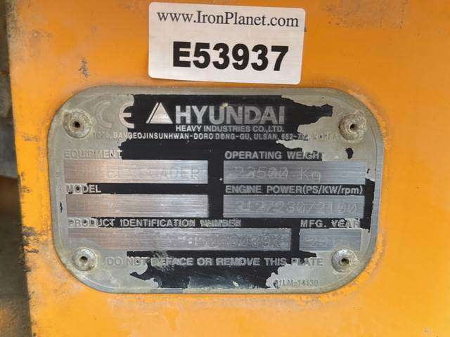 Chargeuse sur pneus Hyundai HL970