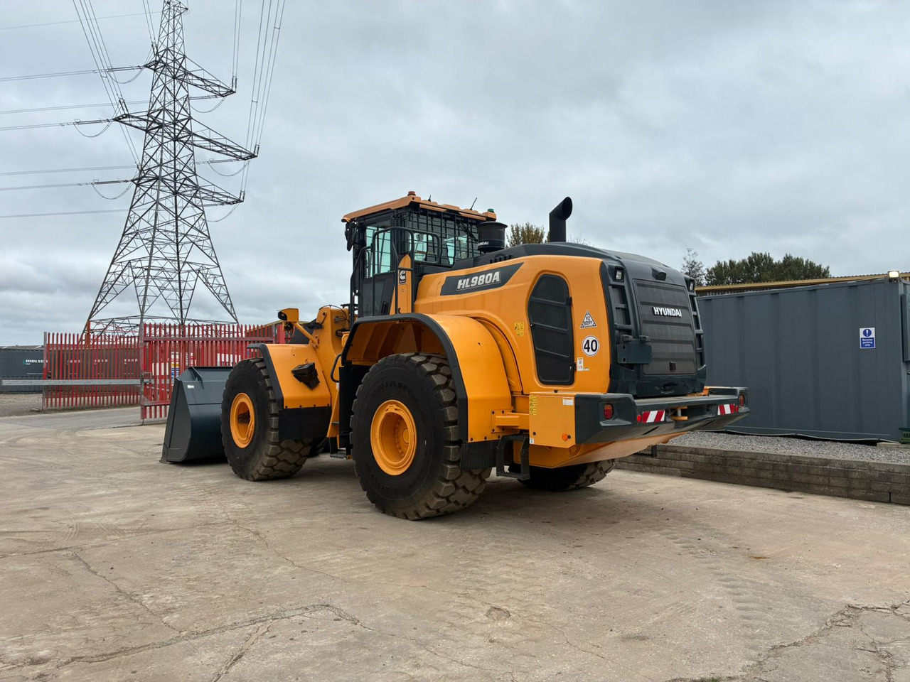 Chargeuse sur pneus Hyundai HL980A