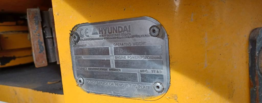 Chargeuse sur pneus Hyundai HL 760-9 A