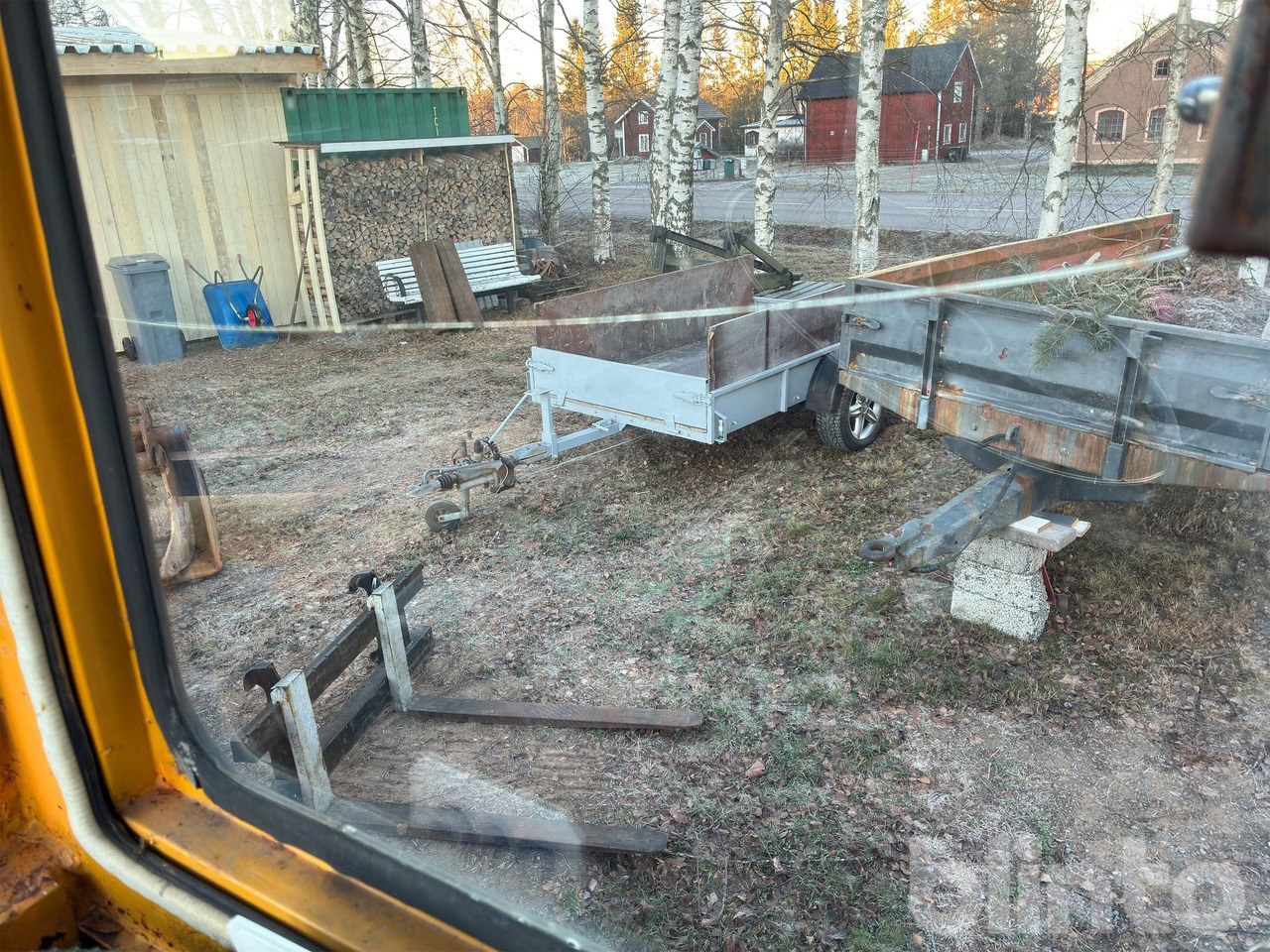 Chargeuse sur pneus IH intarnational 30 Huff