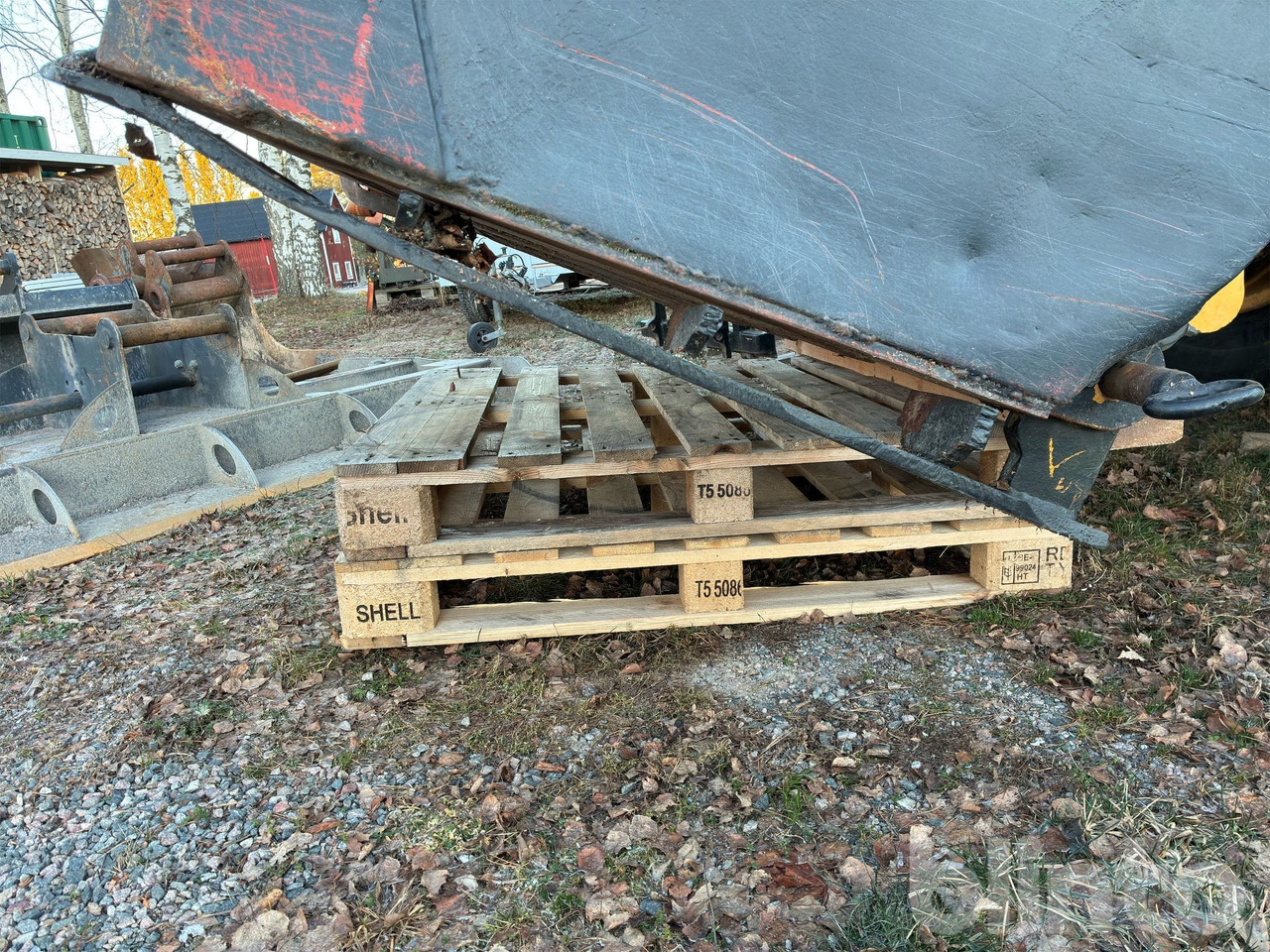 Chargeuse sur pneus IH intarnational 30 Huff