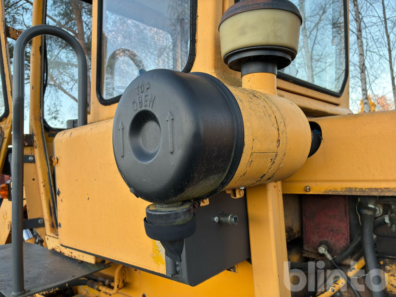 Chargeuse sur pneus IH intarnational 30 Huff