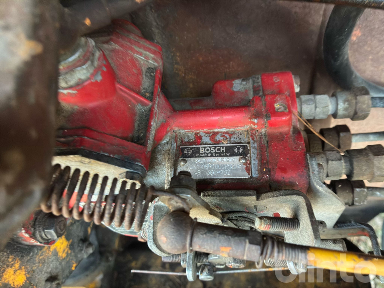 Chargeuse sur pneus IH intarnational 30 Huff