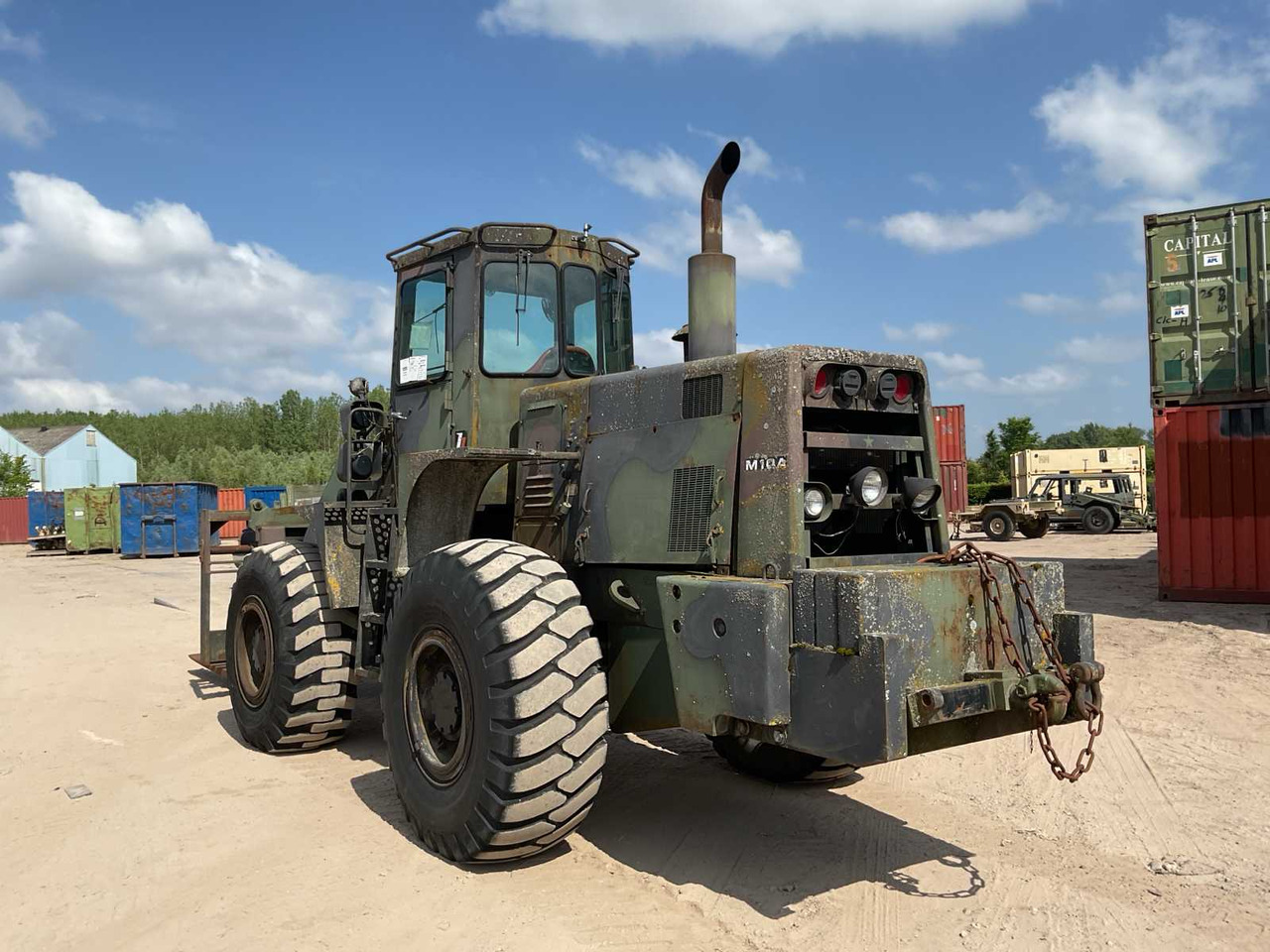 Chargeuse sur pneus International M10A