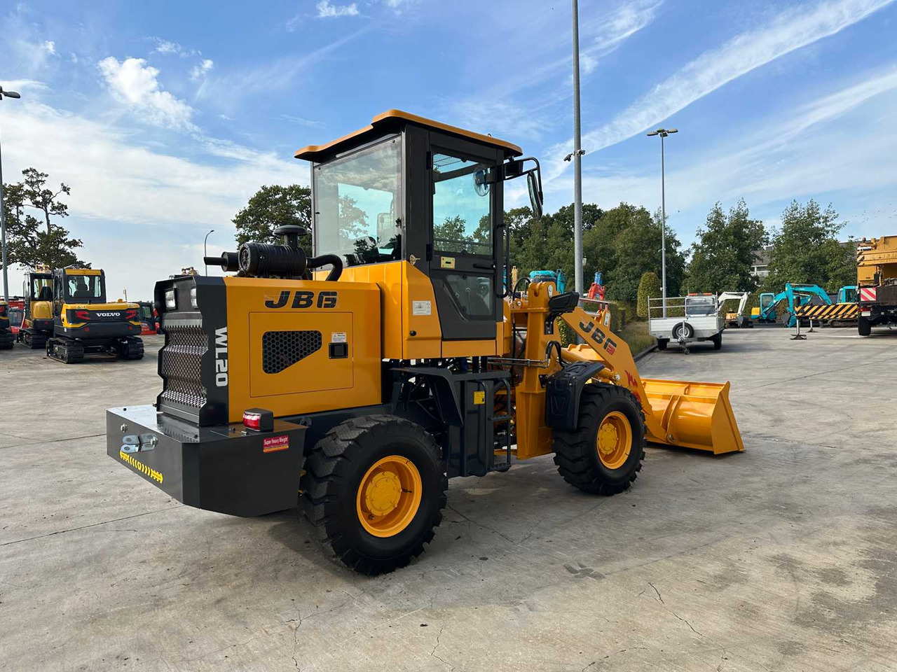 Chargeuse sur pneus JBG - 2025 - WL20 - SHOVEL