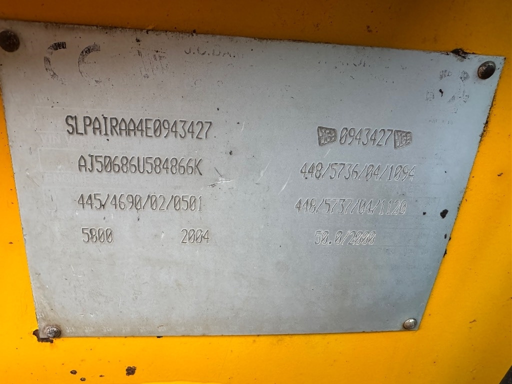 Chargeuse sur pneus JCB 2 CX Airmaster