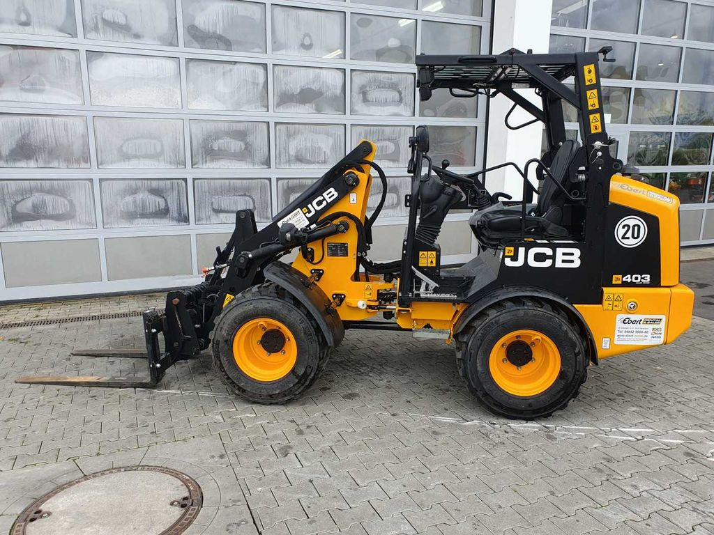 Chargeuse sur pneus JCB 403 / Schaufel + Gabel / nur 248h! JCB 403 / Schaufel + Gabel / nur 248h!