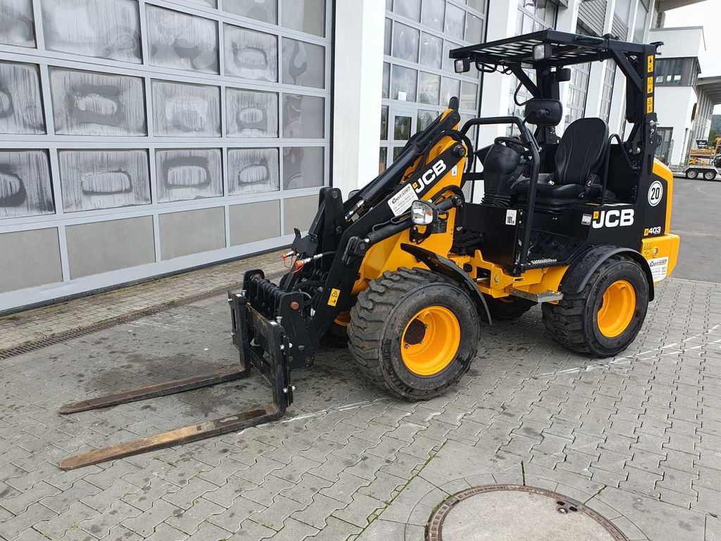 Chargeuse sur pneus JCB 403 / Schaufel + Gabel / nur 248h! JCB 403 / Schaufel + Gabel / nur 248h!