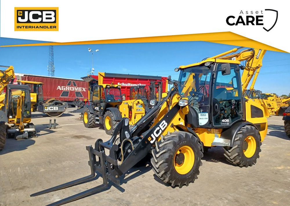 Chargeuse sur pneus JCB 406