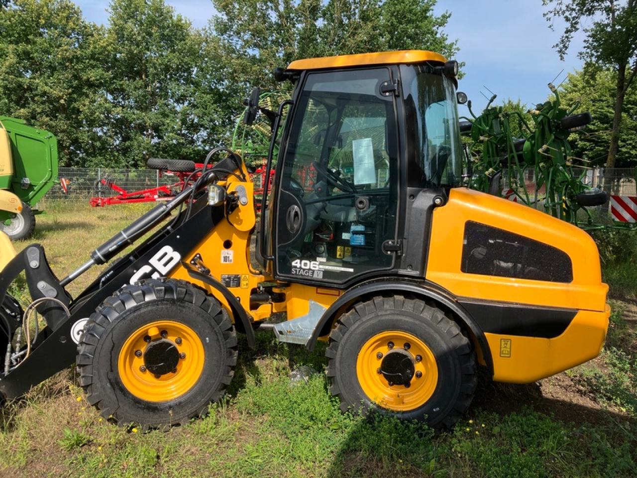 Chargeuse sur pneus JCB 406 AGRI