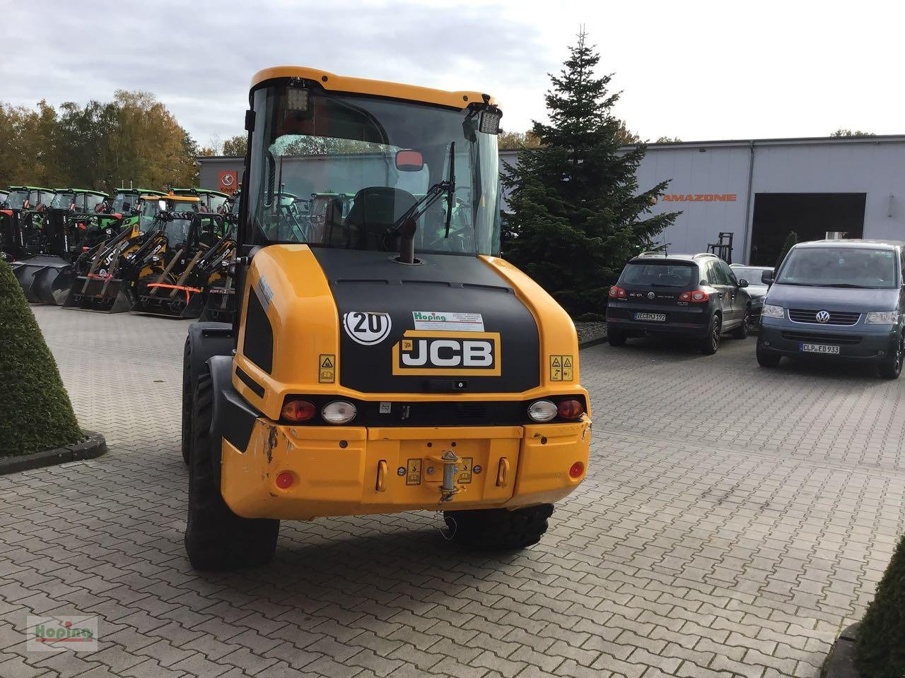 Chargeuse sur pneus JCB 407