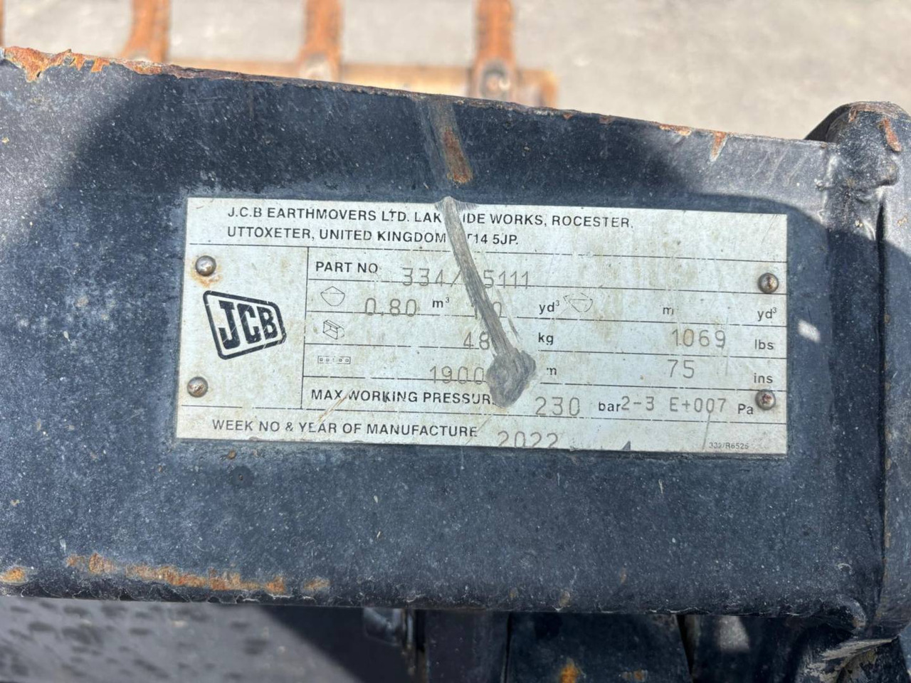 Chargeuse sur pneus JCB 407