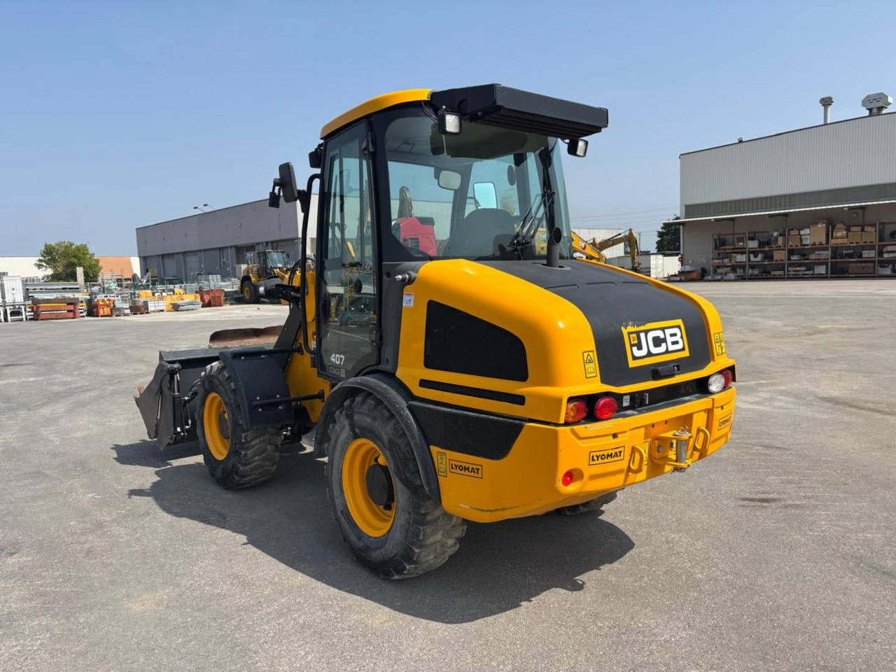 Chargeuse sur pneus JCB 407