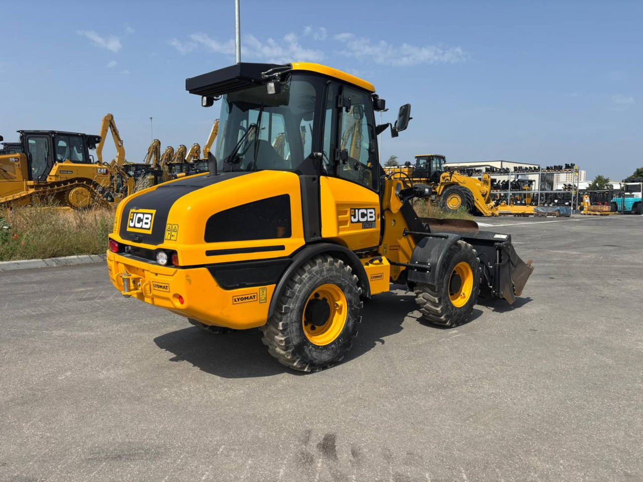 Chargeuse sur pneus JCB 407