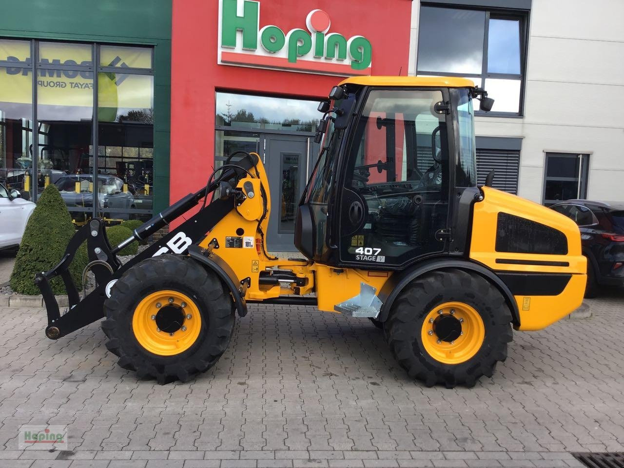 Chargeuse sur pneus JCB 407 (35 km/h)