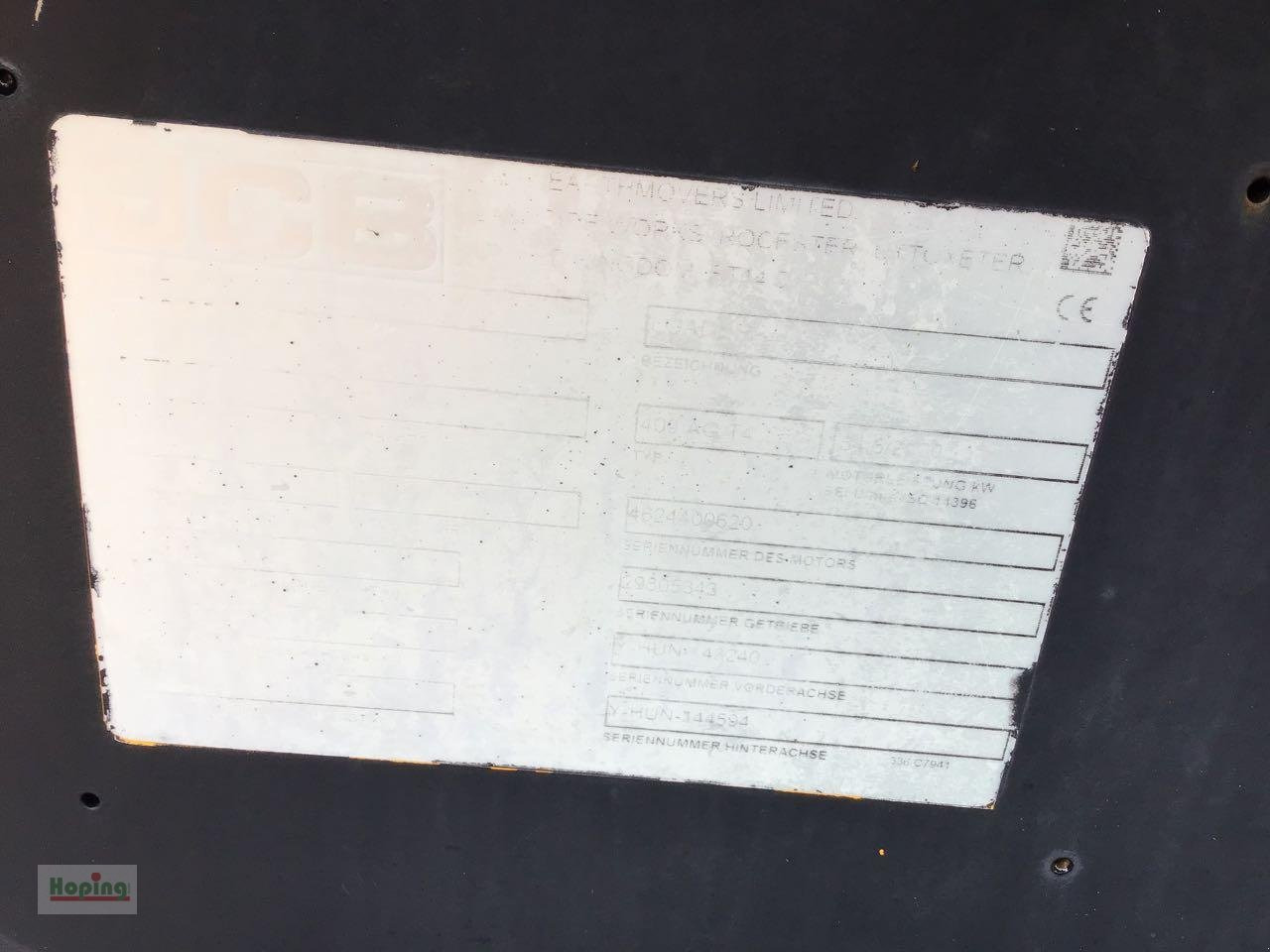 Chargeuse sur pneus JCB 409