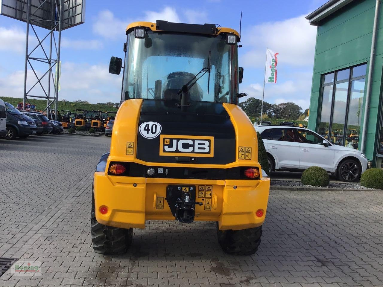 Chargeuse sur pneus JCB 409 (40 km/h)