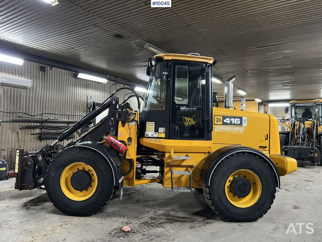 Chargeuse sur pneus JCB 416HT Wheel loader with tilt bracket