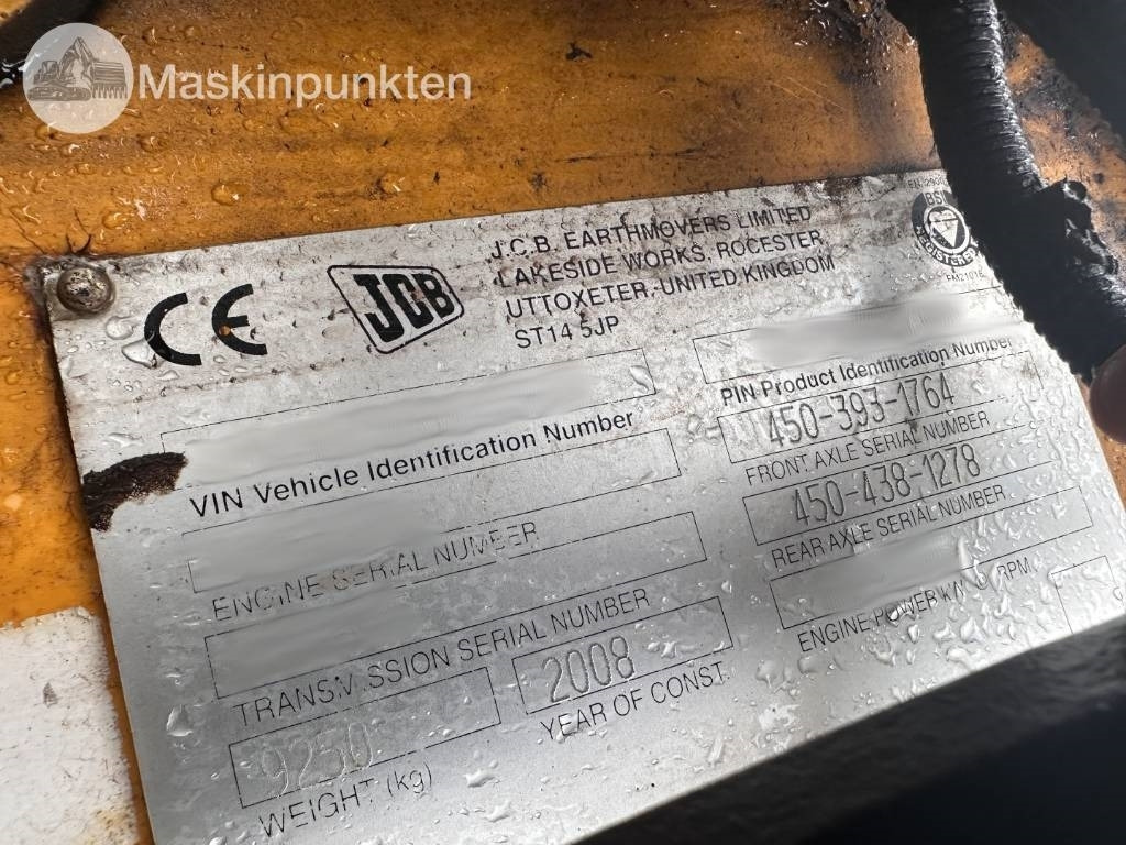 Chargeuse sur pneus JCB 416 S