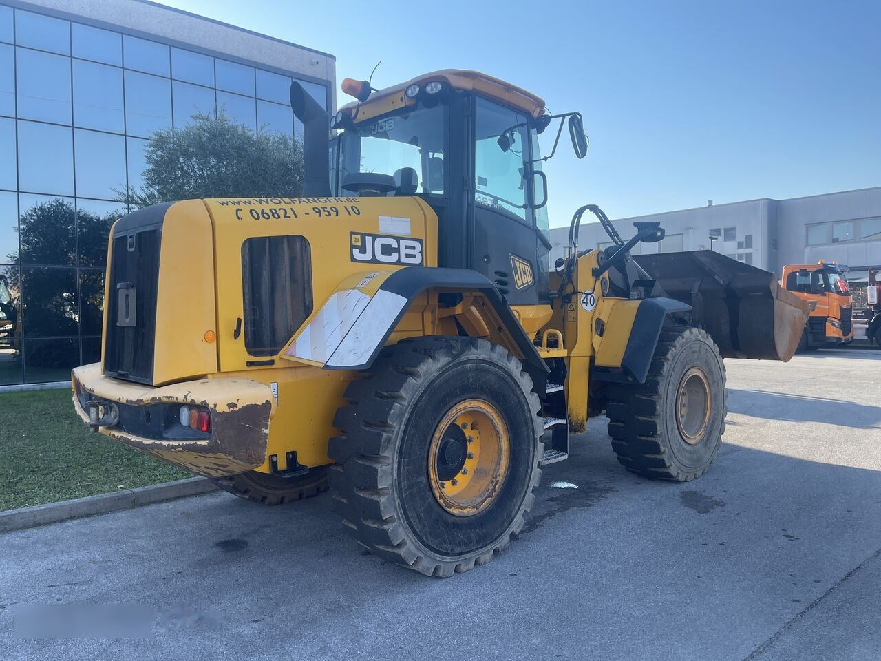 Chargeuse sur pneus JCB 427 ht