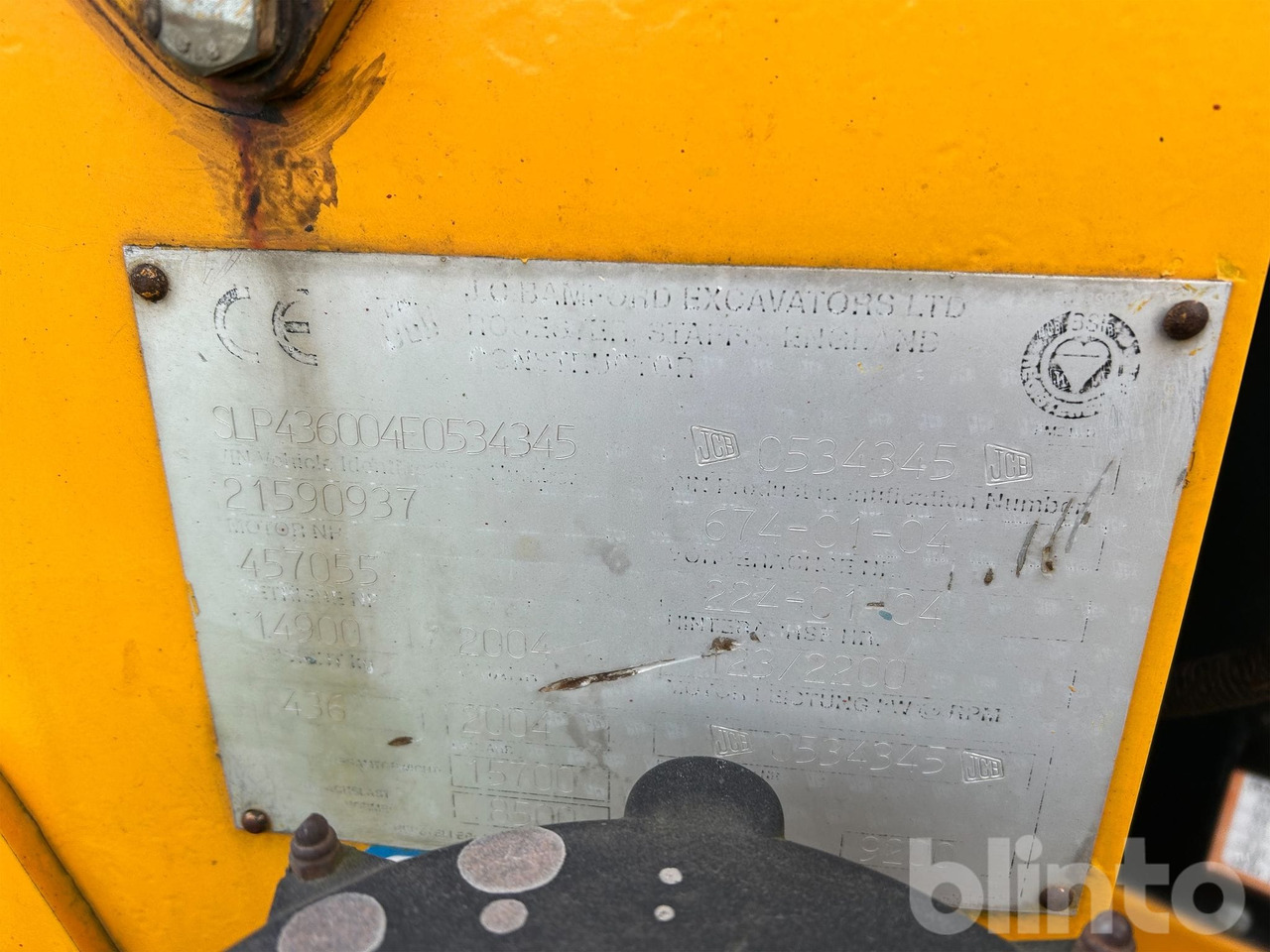 Chargeuse sur pneus JCB 436