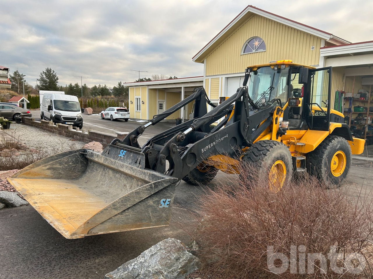 Chargeuse sur pneus JCB 436