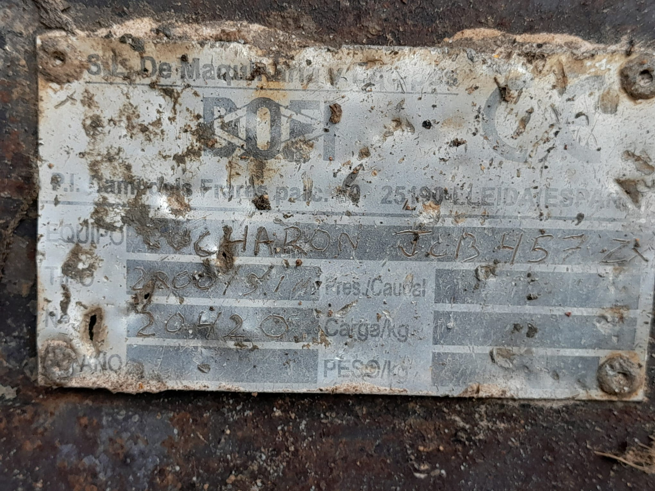 Chargeuse sur pneus JCB 457ZX