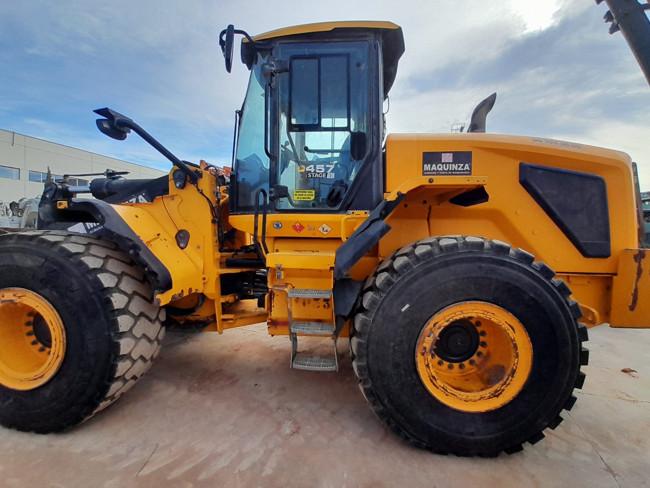 Chargeuse sur pneus JCB 457ZX