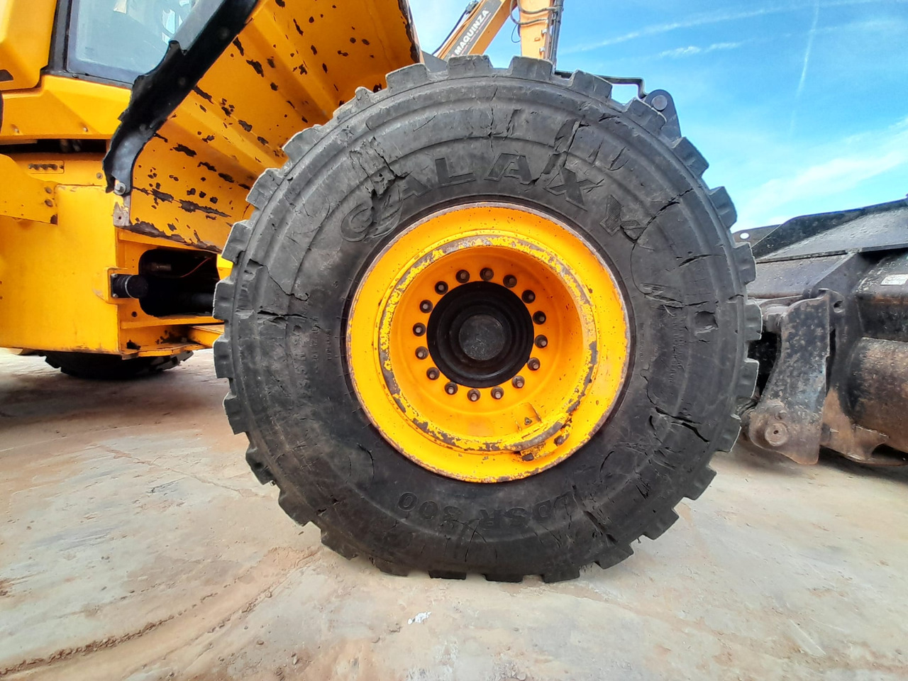 Chargeuse sur pneus JCB 457ZX